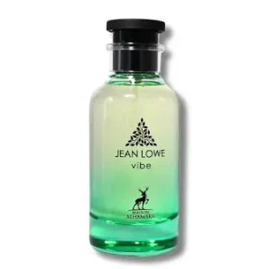 Botella de Jean Lowe Vibe Maison Alhambra - Fragancia unisex con notas de bergamota y ámbar, inspirada en Louis Vuitton