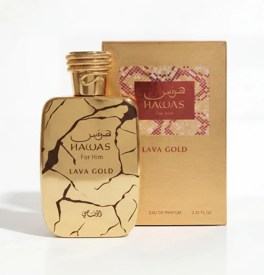 Perfume Rasasi Hawas Lava Gold